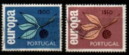 PORTUGAL  -   1965.  Y&T N° 971 / 972 Oblitérés.    EUROPA - Gebruikt