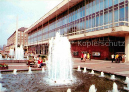 72622713 Dresden Kulturpalast Wasserspiele Dresden Elbe - Dresden