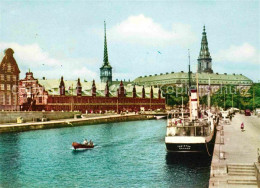 72622666 Kobenhavn Borsen Og Christiansborg Slot Kopenhagen - Danemark