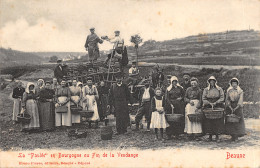 21-SCENE DE BOURGOGNE-VENDANGES-N°2152-B/0357 - Other & Unclassified