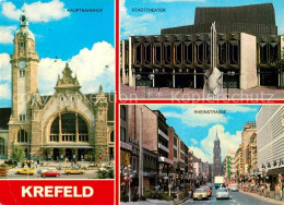 72622343 Krefeld Hauptbahnhof Stadttheater Rheinstrasse  Krefeld - Krefeld