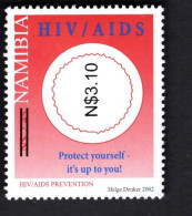 2030873786 2006 SCOTT 1085 (XX) POSTFRIS MINT NEVER HINGED - PREVENTION OF AIDS - CONDOM - 1003 SURCHARGED - Namibia (1990- ...)