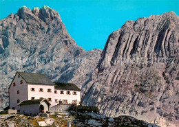 72621452 Riemannhaus Gegen Schoenfeldspitze Und Wurmkopf Steinernes Meer Riemann - Andere & Zonder Classificatie