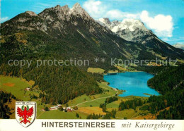 72621448 Hintersteinersee Fliegeraufnahme Mit Kaisergebirge Kufstein - Sonstige & Ohne Zuordnung