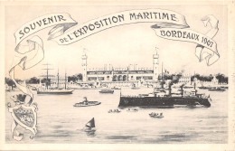 33-BORDEAUX-EXPOSITION MARITIME-N°2153-D/0205 - Bordeaux