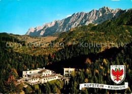 72621364 Kufstein Tirol Kaiserlift Bergstation Fliegeraufnahme Kufstein - Sonstige & Ohne Zuordnung