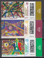 BRD – 2024 Mi.3825-3827 „Olympische Spiele 2024 Paris“ Postfrische Satz MNH - Unused Stamps