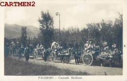 PALERMO CARRETI SICILIANI ATTELAGE PALERME SICILIA ITALIA - Palermo