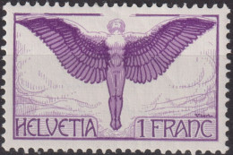 1933 Flugpost Schweiz ** Zum:CH F12z, Mi:CH 191z,Yt:CH.PA 12, Ikarus - Unused Stamps