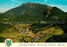 72620695 Lackenhof Gaming Fliegeraufnahme Mit Oetscher Gaming - Autres & Non Classés