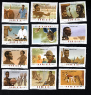 2030884235 2006 SCOTT 1093A 1094F (XX) POSTFRIS MINT NEVER HINGED - TRADITIONAL ROLES OF MEN - Namibië (1990- ...)
