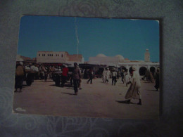 El Oued - Oasis - Le Marché ( Carte Pliée) - El-Oued
