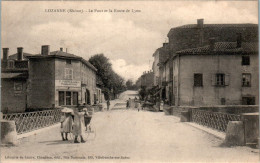 Lozanne Canton D'Anse Le Pont Et La Route De Lyon Rhône 69380 Cpa Non Ecrite Au Dos En TB.Etat - Andere & Zonder Classificatie