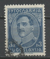 Yougoslavie - Jugoslawien - Yugoslavia 1931-33 Y&T N°215B - Michel N°231I (o) - 3d Alexandre 1er - Usados