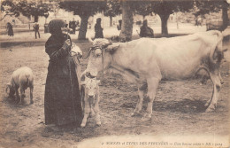 65-SCENE DES PYRENEES-BONNE MER ET SON BŒUF-N°2157-A/0083 - Other & Unclassified