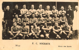 FC SOCHAUX * Carte Photo * équipe De Football * Sochaux * Foot Sport - Sochaux