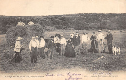 63-SCENE D AUVERGNE-FANEURS-N°2156-G/0157 - Sonstige & Ohne Zuordnung