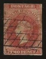 South  Australia     .   SG    .  9 (2 Scans)           .   O      .     Cancelled - Used Stamps