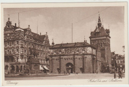 CPA - POLOGNE - GDANSK - DANZIG - Hohes Tor Und Stockturm - Vers 1930 - Polen