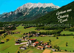 72619777 Obsteig Tirol Fliegeraufnahme Obsteig - Andere & Zonder Classificatie