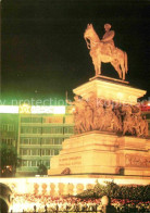 72619760 Sofia Sophia Denkmal Der Brueder Befreier Reiterstandbild Nachtaufnahme - Bulgarie
