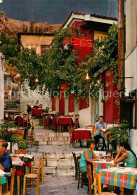 72619754 Athen Griechenland Malerische Ecke Der Placa Cafe Restaurant Athen Grie - Grèce