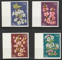 Non-dentelé/Année 1978-N°679/682 Neufs**MNH/imperforate : Fleurs D'arbres : Série Complète : (mg1) - Algerije (1962-...)