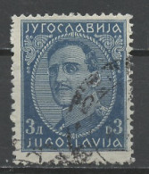 Yougoslavie - Jugoslawien - Yugoslavia 1931-33 Y&T N°215A - Michel N°231II (o) - 3d Alexandre 1er - Usati