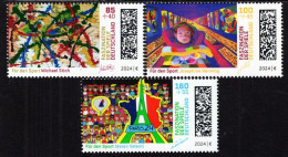 Germany - 2024 - XXXIII Summer Olympic Games In Paris - Mint Stamp Set - Unused Stamps