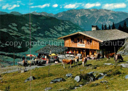 72619605 Zell Ziller Tirol Jausenstation Rosenalm Rohrberg Rundblick Alpen Almvi - Other & Unclassified