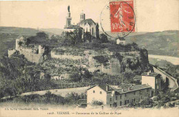 38 - Vienne - Panorama De La Colline De Pipet - Correspondance - CPA - Oblitération Ronde De 1911 - Voir Scans Recto-Ver - Vienne