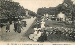 35 - Rennes - Le Jardin Des Plantes, L'Allée Des Serres - Animée - CPA - Voir Scans Recto-Verso - Rennes