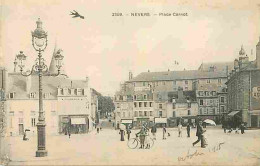 58 - Nevers - Place Carnot - Animée - CPA - Voir Scans Recto-Verso - Nevers