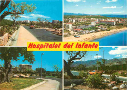 Espagne - Espana - Cataluna - Hospitalet Del Infante - Multivues - Automobiles - CPM - Voir Scans Recto-Verso - Tarragona