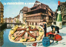 Recettes De Cuisine - Choucroute à L'Alsacienne - Gastronomie - Carte Dentelée - CPM - Voir Scans Recto-Verso - Recepten (kook)
