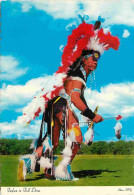 Indiens - Indian In Full Dress - War Dance - Danse De Guerre - Carte Dentelée - CPM - Voir Scans Recto-Verso - Indiaans (Noord-Amerikaans)