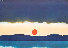 Art - Peinture - John Fewster - Sunset - CPM - Carte Neuve - Voir Scans Recto-Verso - Peintures & Tableaux
