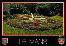 72 - Le Mans - L'Horloge Fleurie - Fleurs - Blasons - CPM - Voir Scans Recto-Verso - Le Mans