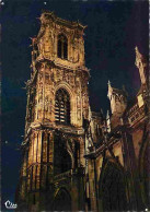 58 - Nevers - La Cathédrale Saint Cyr - Tour - Vue De Nuit - CPM - Voir Scans Recto-Verso - Nevers