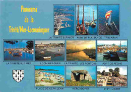 56 - La Trinité Sur Mer - Locmariaquer - Multivues - Bateaux - Plages - Carte Neuve - CPM - Voir Scans Recto-Verso - La Trinite Sur Mer