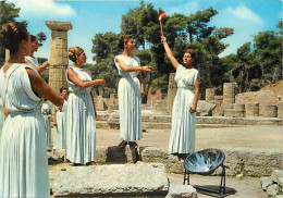 Grèce - Athènes - Athína - Olympie - L' Allumage De La Flamme Olympique - JO - Jeux Olympiques - Carte Neuve - CPM - Voi - Grecia