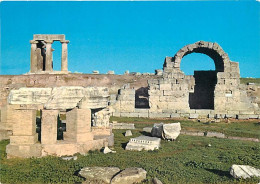 Grèce - Corinthe - Kórinthos - Ancienne Corinthe - Les Magasins Et Le Temple D' Apollon - Carte Neuve - CPM - Voir Scans - Griekenland