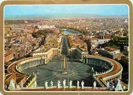 Vatican - Place St Pierre Et Panorama Depuis La Coupole - CPM - Voir Scans Recto-Verso - Vatikanstadt