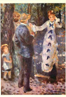Art - Peinture - Pierre Auguste Renoir - La Balançoire - Carte Neuve - CPM - Voir Scans Recto-Verso - Peintures & Tableaux