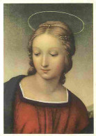 Art - Peinture Religieuse - Firenze - Uffizi - Raffaello - La Vergine - Detaglio - CPM - Voir Scans Recto-Verso - Schilderijen, Gebrandschilderd Glas En Beeldjes