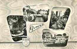 27 - Gisors - Multivues - Blasons - Mention Photographie Véritable - Carte Dentelée - CPSM Format CPA - Voir Scans Recto - Gisors