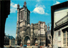 10 - Troyes - Cathédrale Saint-Pierre Et Saint-Paul - Automobiles - CPM - Voir Scans Recto-Verso - Troyes