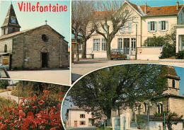 38 - Villefontaine - Multivues - Automobiles - Carte Neuve - CPM - Voir Scans Recto-Verso - Other & Unclassified