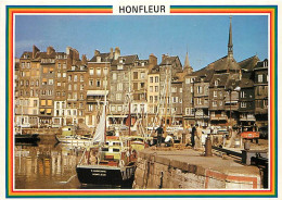 14 - Honfleur - Le Vieux-Bassin Et Le Quai Sainte-Catherine - Bateaux - Carte Neuve - CPM - Voir Scans Recto-Verso - Honfleur