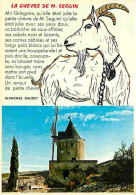 13 - Fontvieille - Le Moulin De Daudet - Chèvres - Flamme Postale - CPM - Voir Scans Recto-Verso - Fontvieille